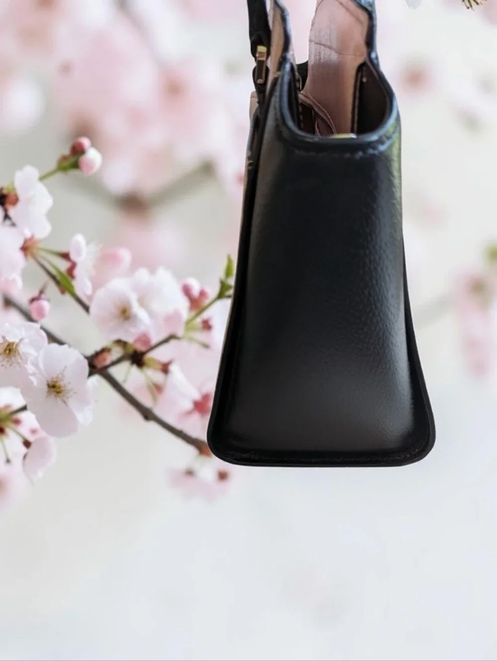 kate spade Pink and Black Two-Tone Satchel